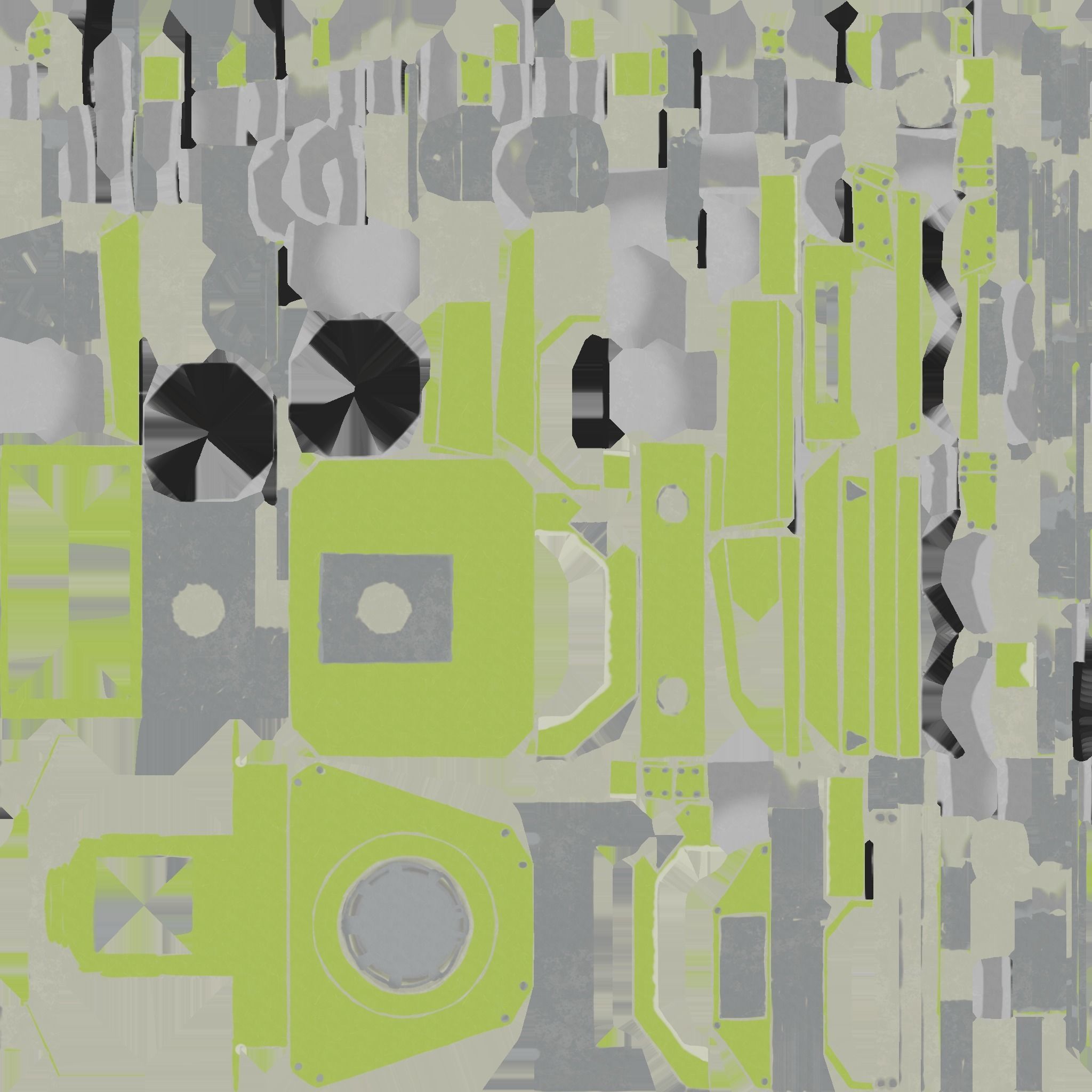 Tesla Tower Object Low-poly 3D model_4