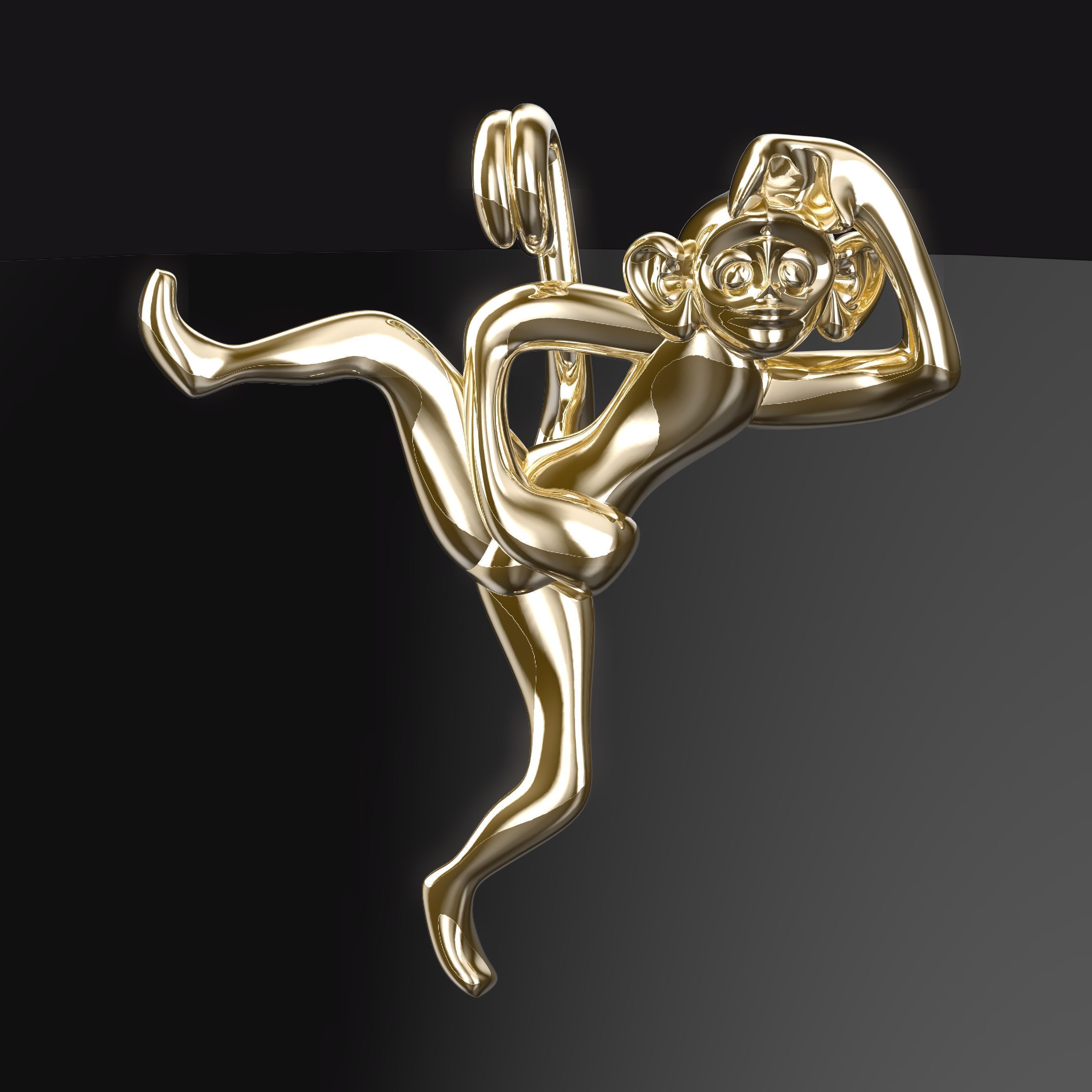 3D-Monkeys 204 3D print model_1