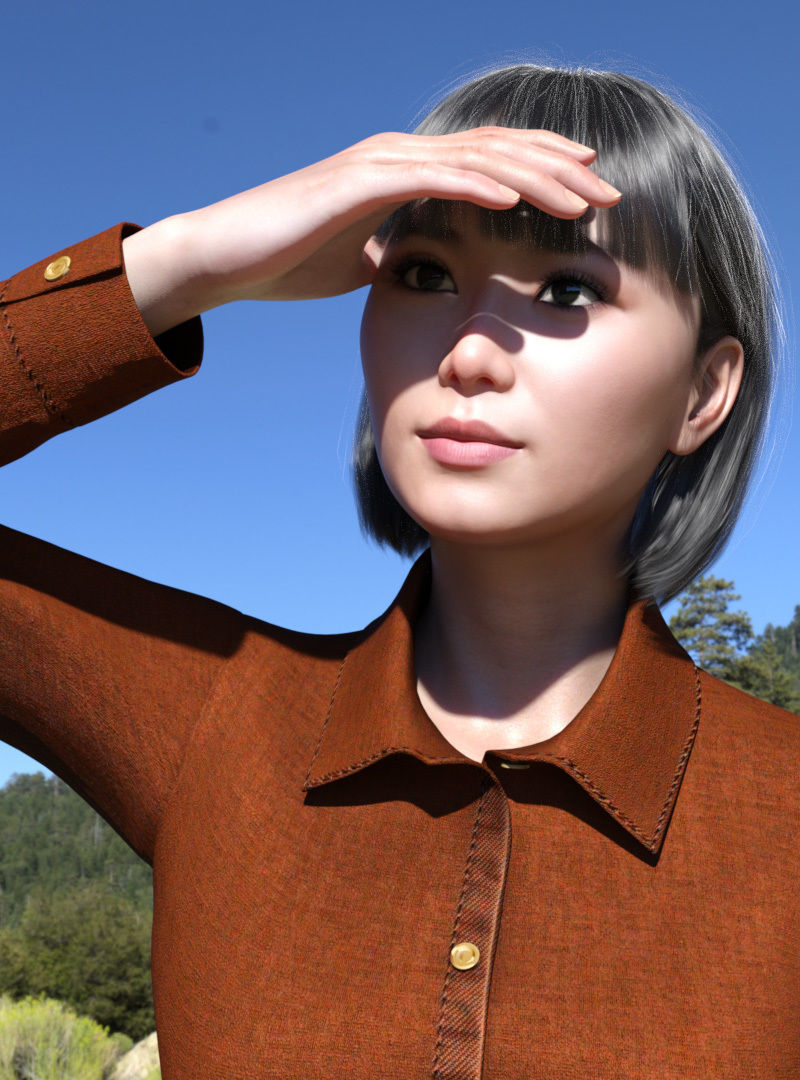 Xiu Qin For G8F 3D model_2