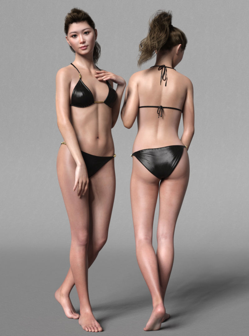 Xiu Qin For G8F 3D model_5