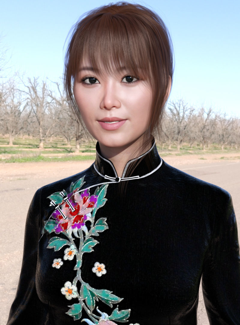 Xiu Qin For G8F 3D model_3