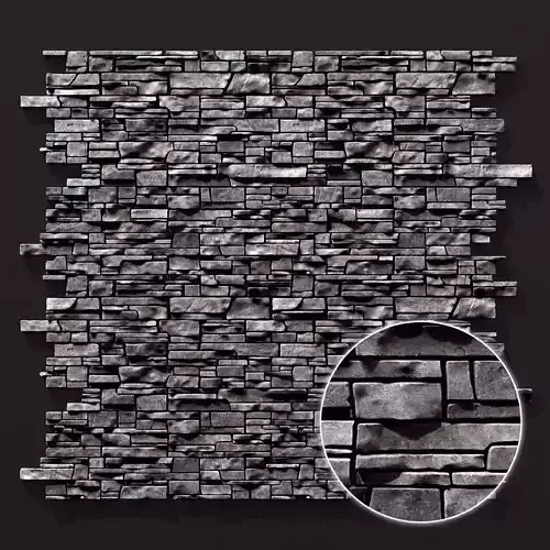 Wall clincer brick rock n3