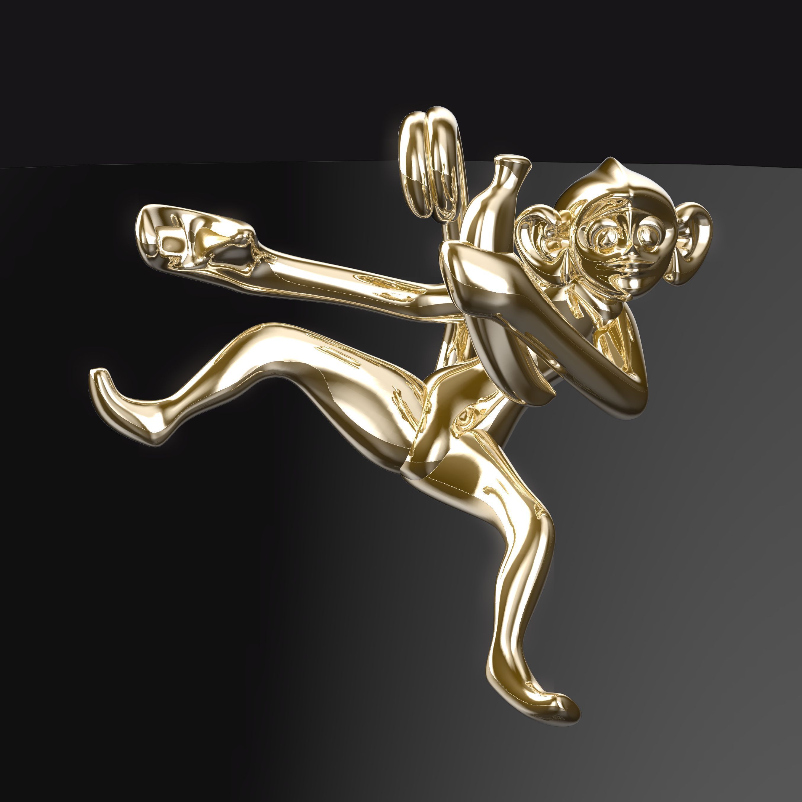 3D-Monkeys 206 3D print model_1