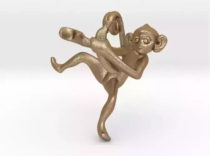 3D-Monkeys 206 3D print model