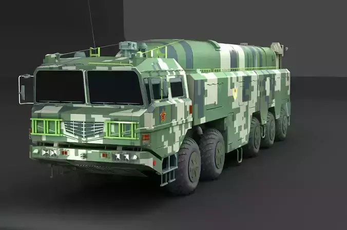 Chinese Army Dongfeng 16 missile 