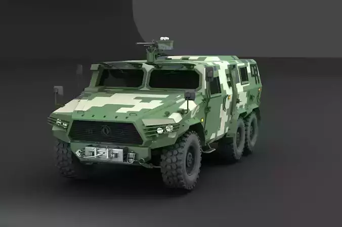 China Army Dongfeng Warrior Armored vehicle