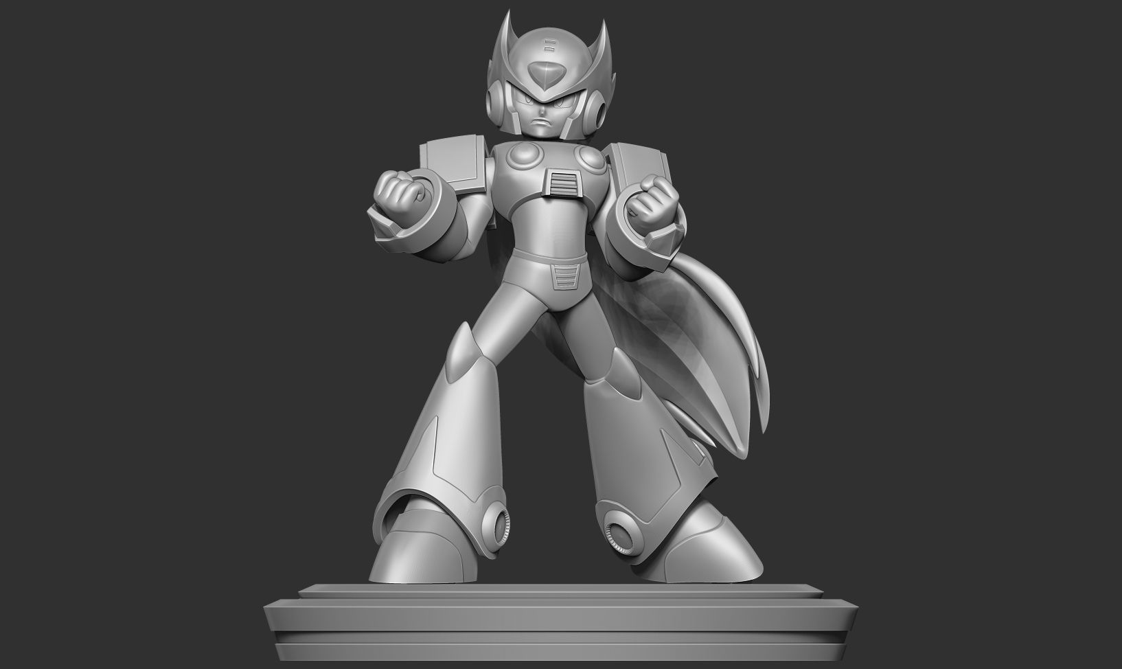 Zero - Mega Man Fanart 3D print model_9
