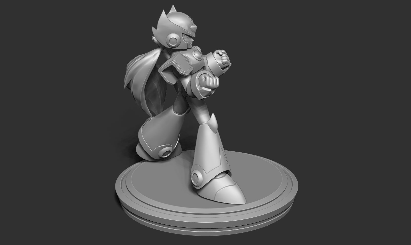 Zero - Mega Man Fanart 3D print model_15