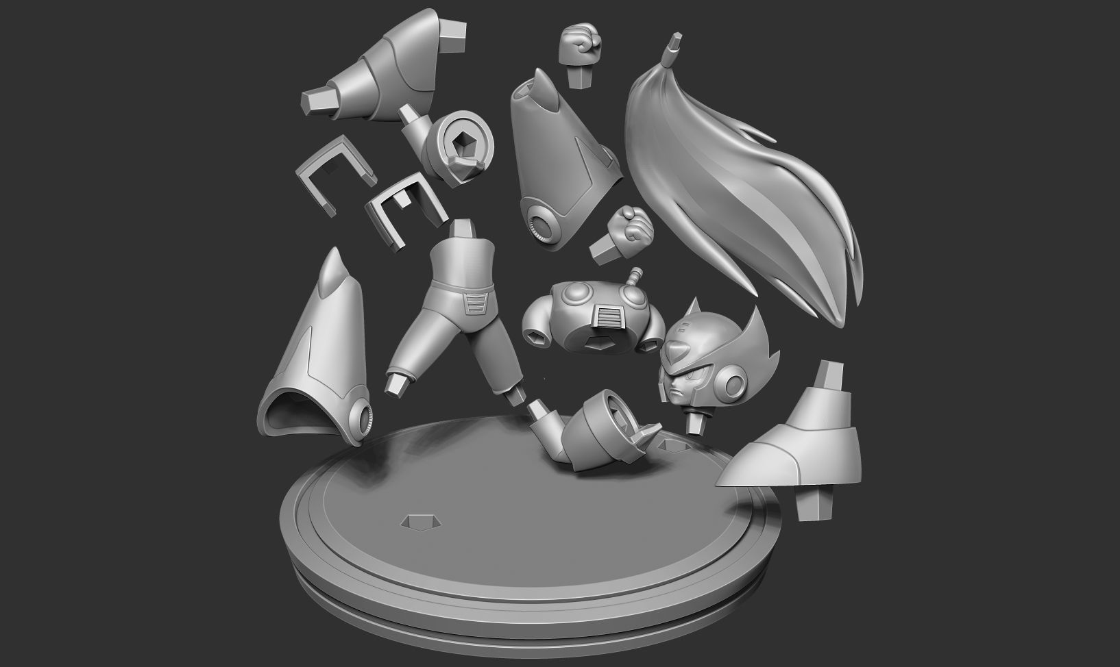 Zero - Mega Man Fanart 3D print model_2