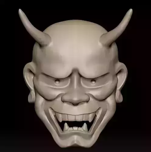DEMON MASK JAPANESE