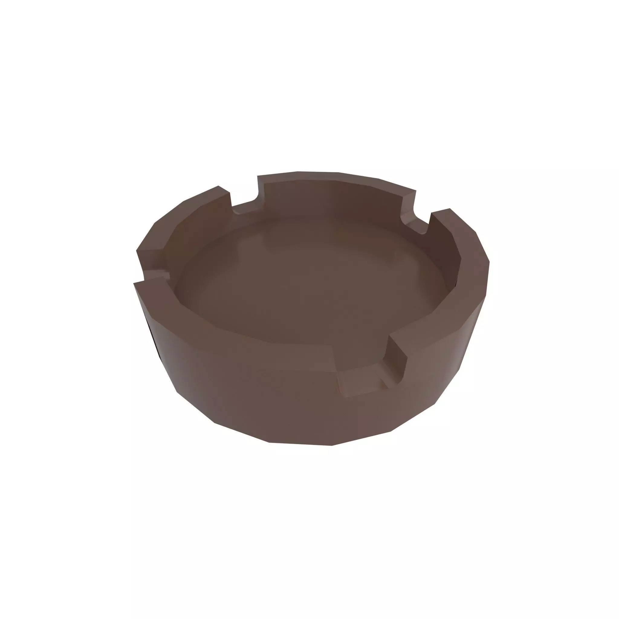 Ashtray v1 001 Low-poly 3D model_0