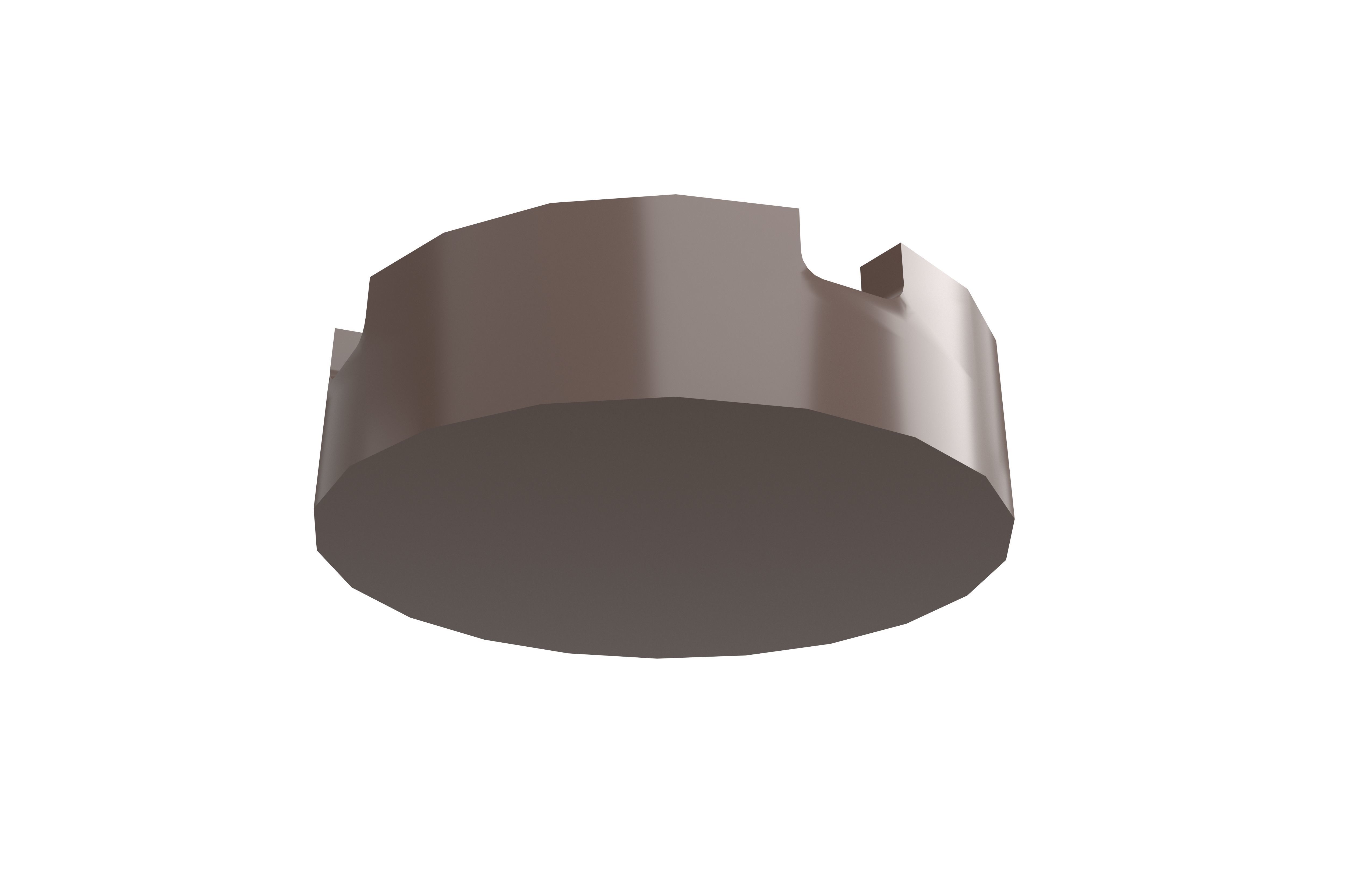 Ashtray v1 001 Low-poly 3D model_3