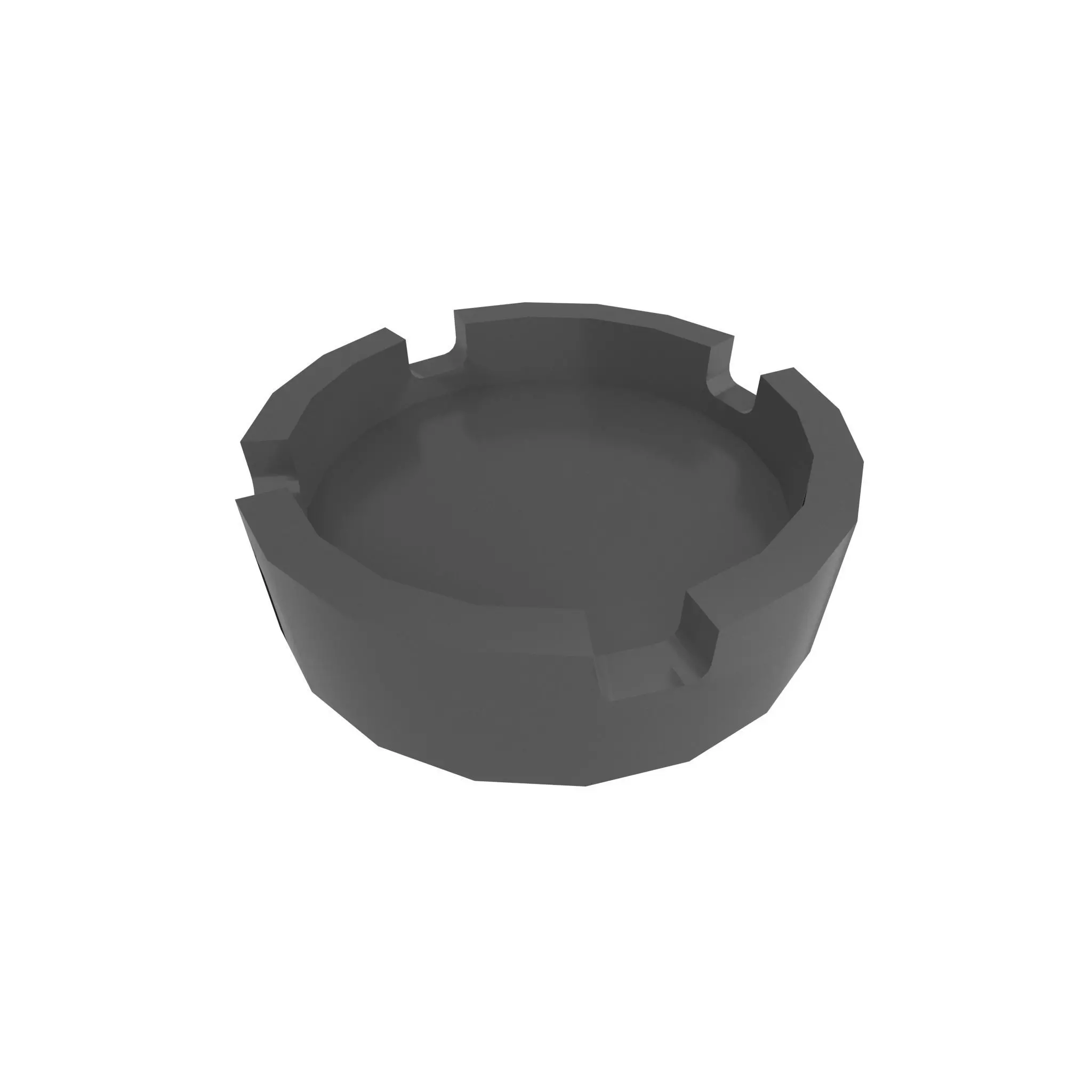 Ashtray v1 002 Low-poly 3D model_0