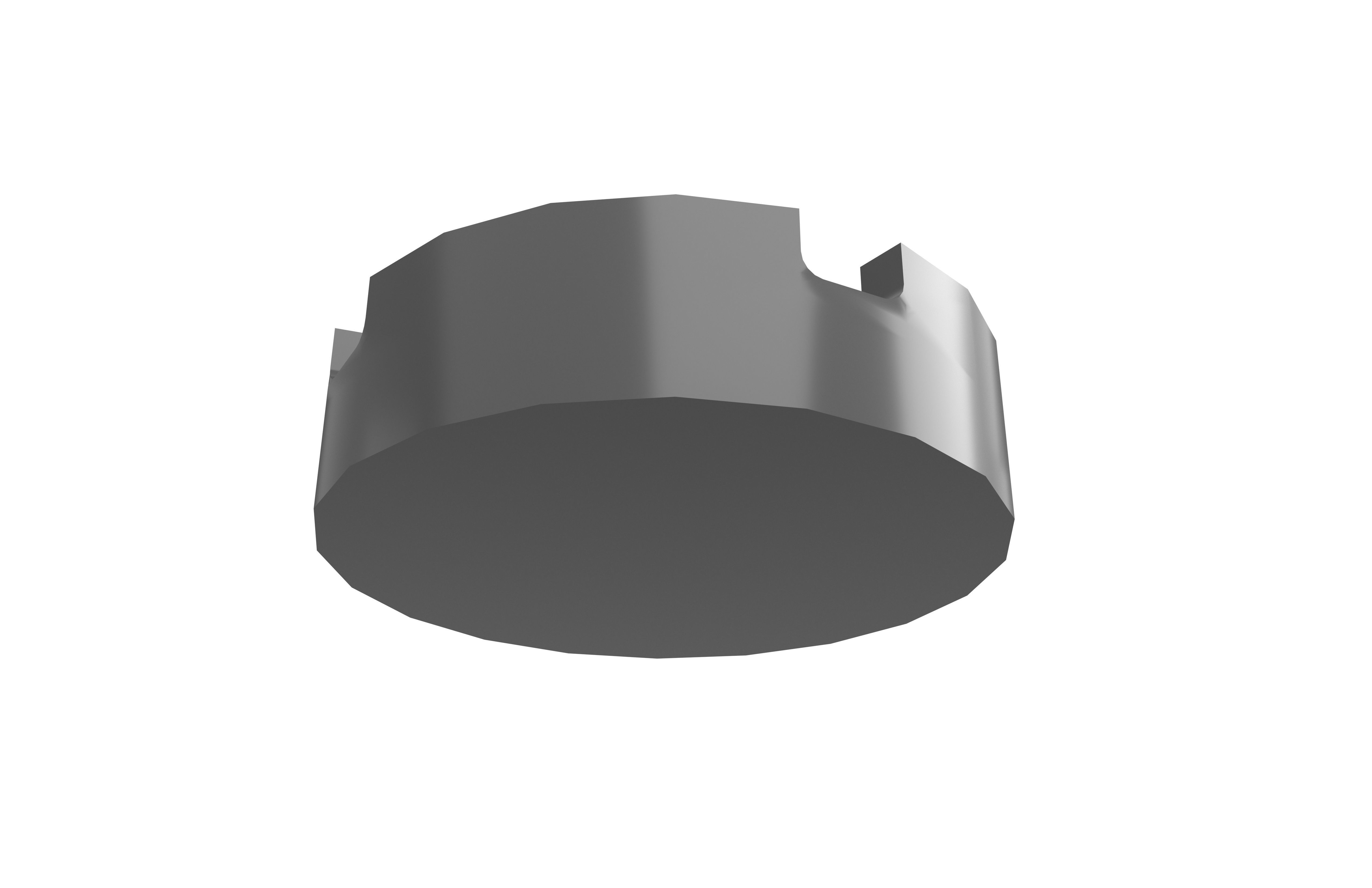 Ashtray v1 002 Low-poly 3D model_3