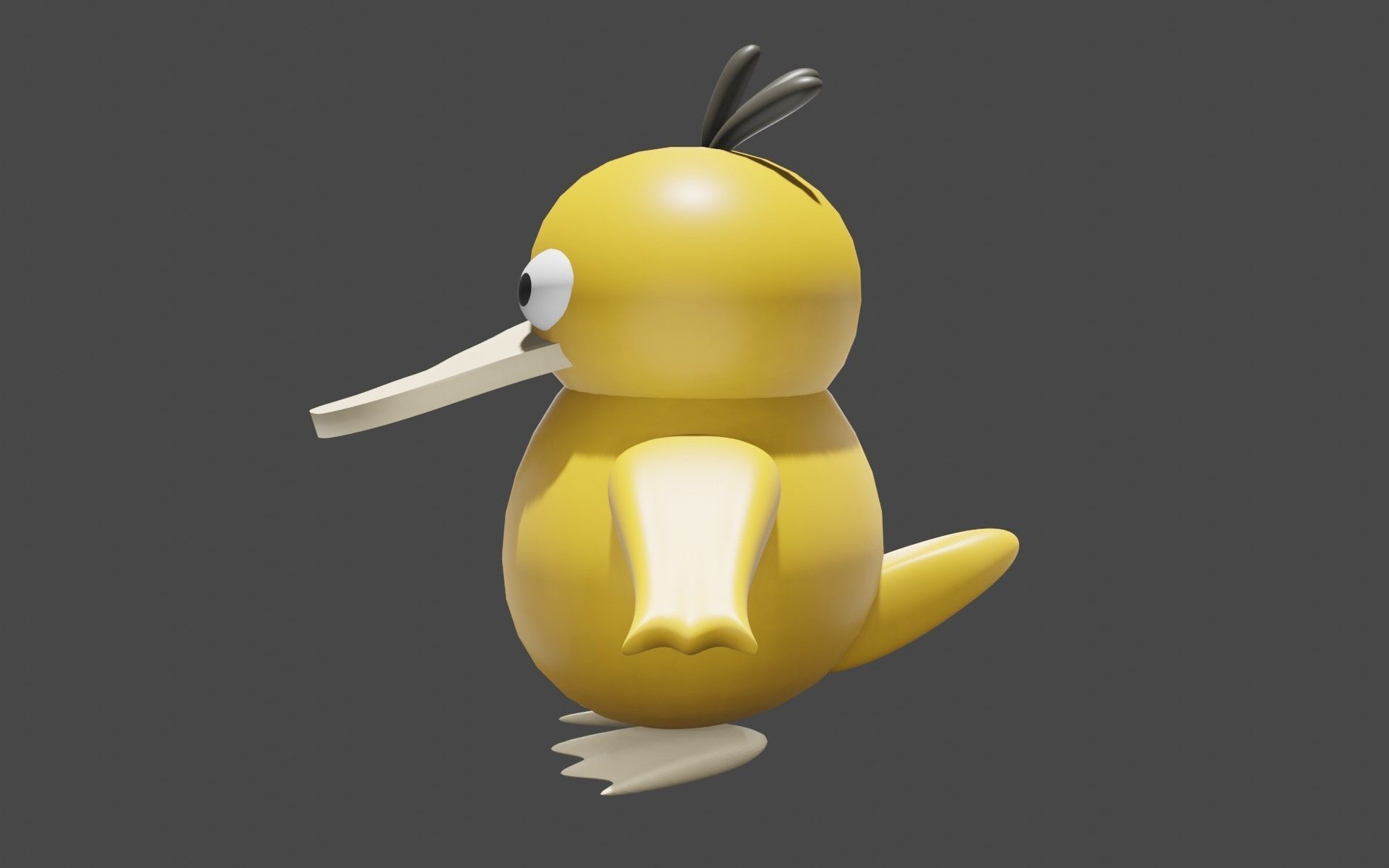 Psyduck Classic Pokemon 3D model_53