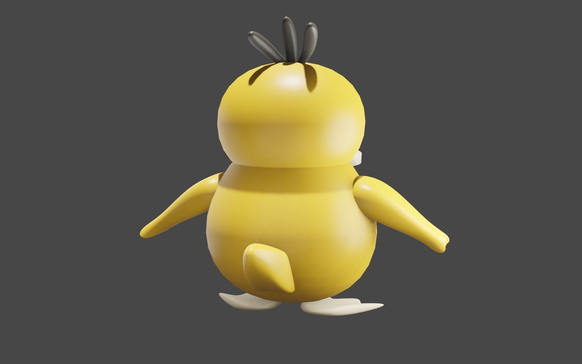 Psyduck Classic Pokemon 3D model_32