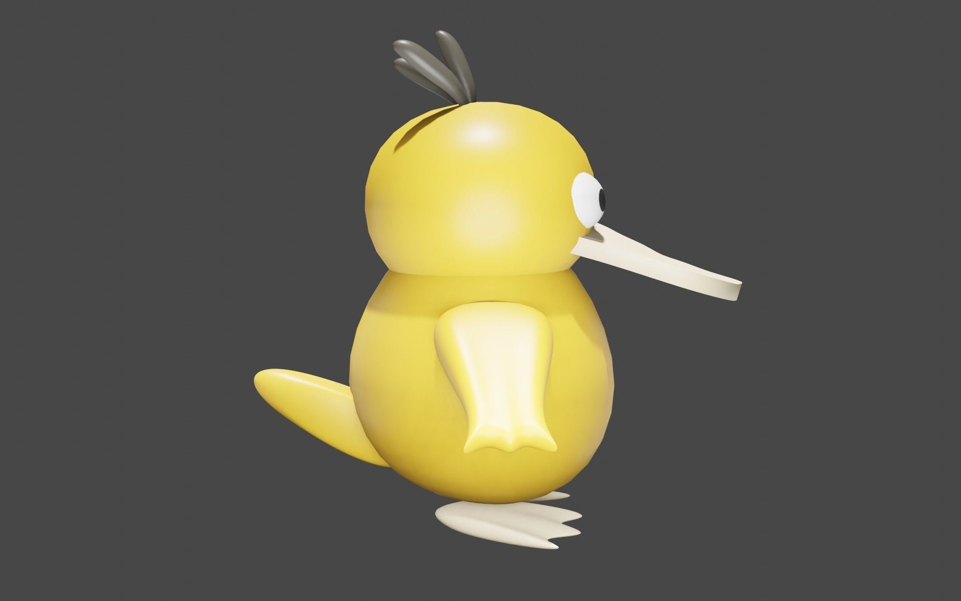 Psyduck Classic Pokemon 3D model_18