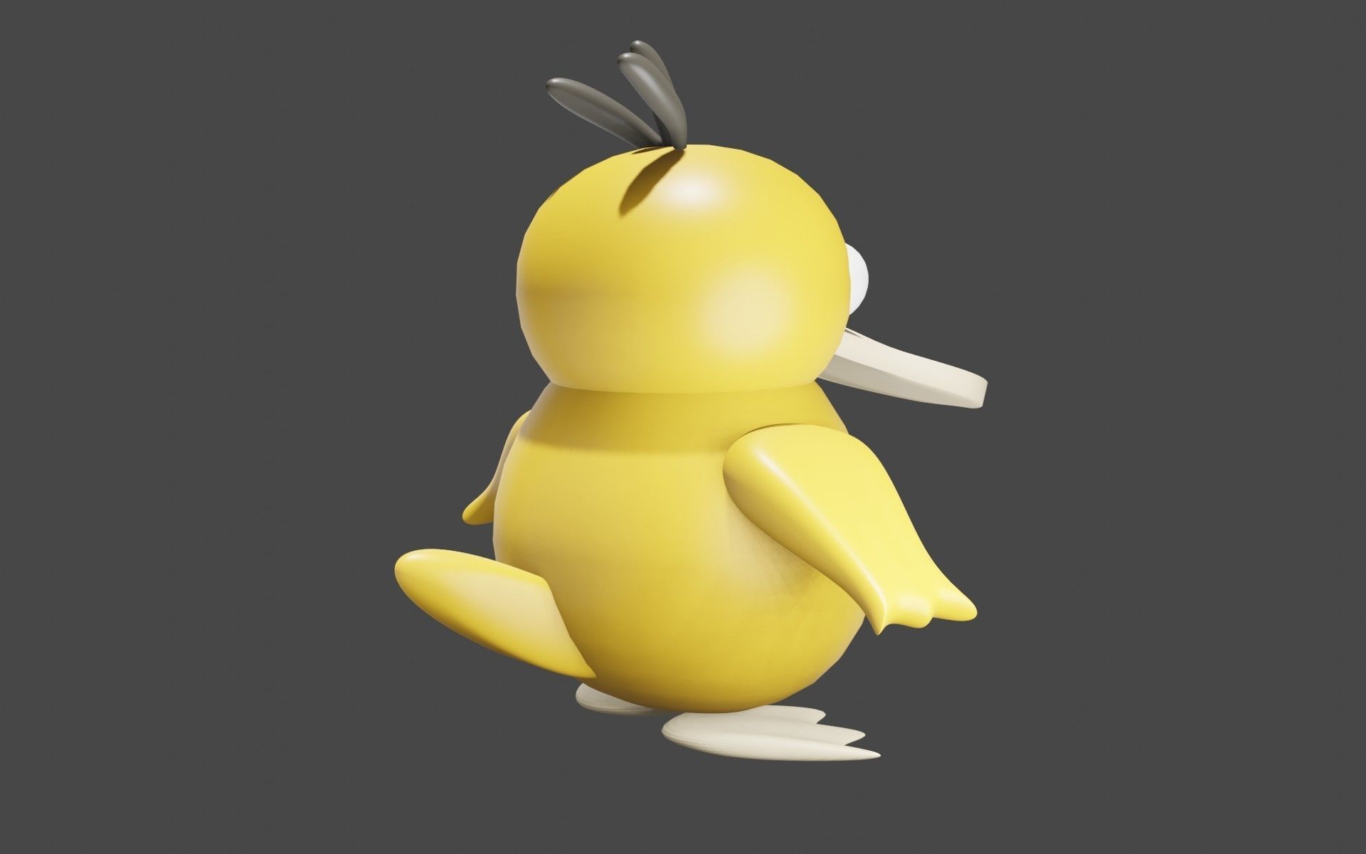 Psyduck Classic Pokemon 3D model_24