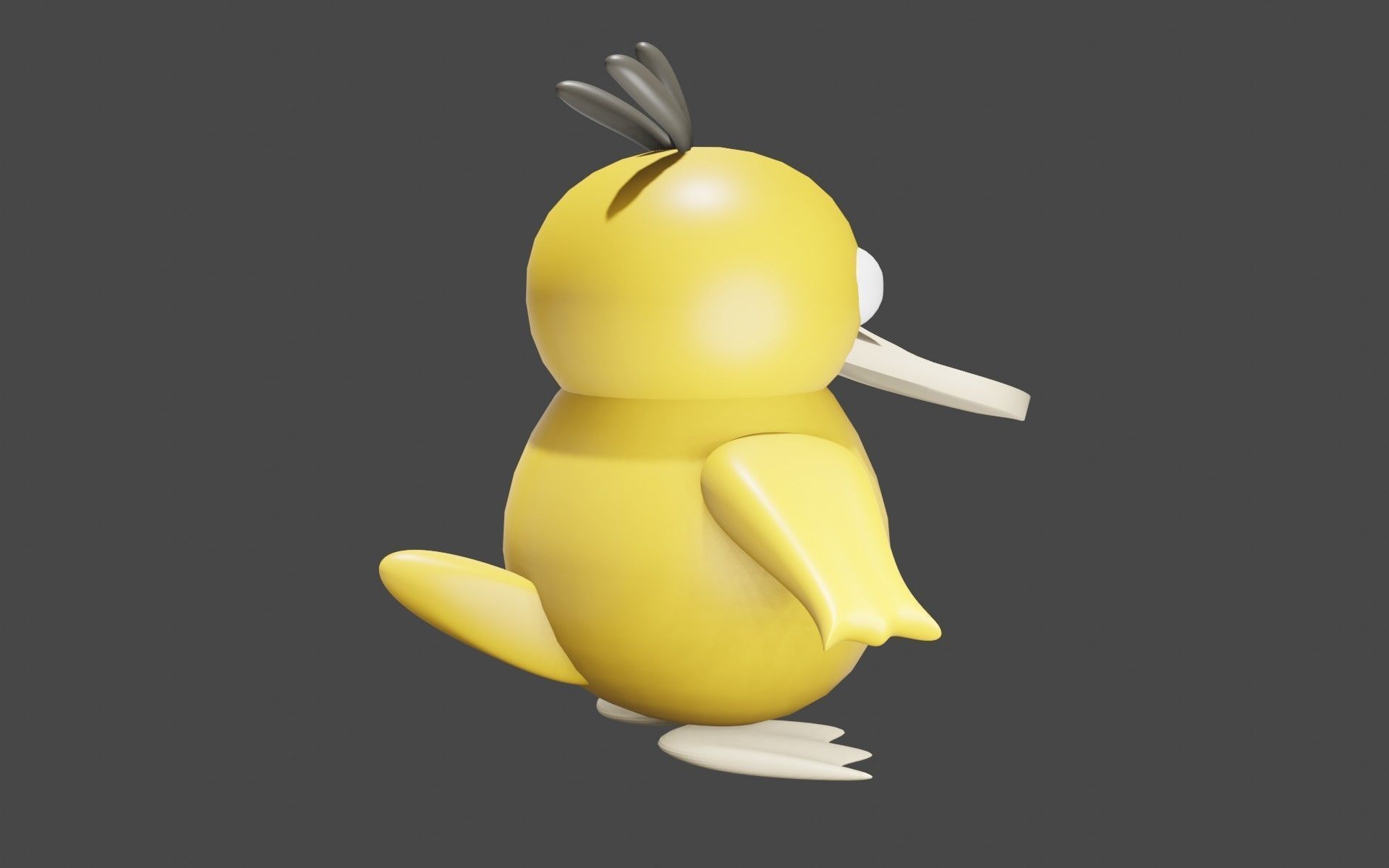 Psyduck Classic Pokemon 3D model_22