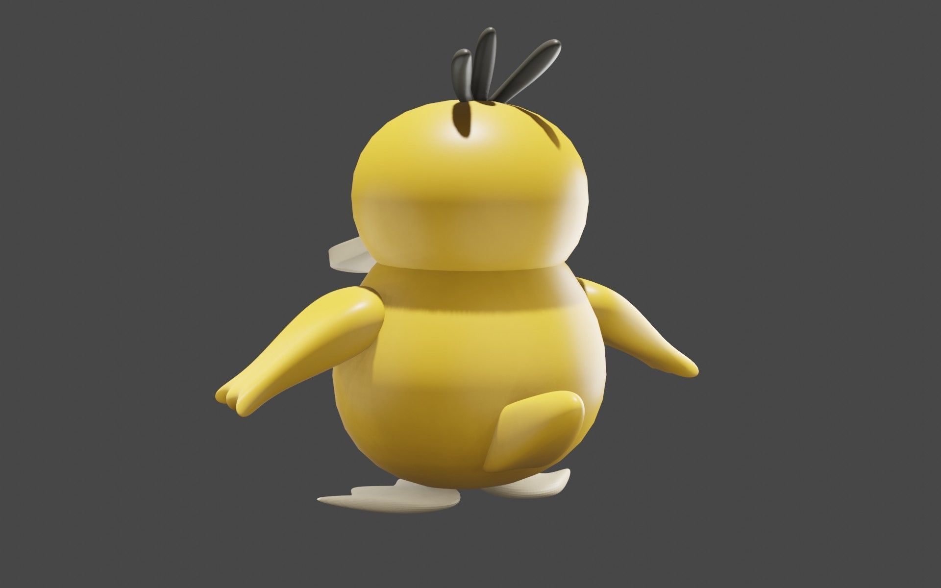 Psyduck Classic Pokemon 3D model_40