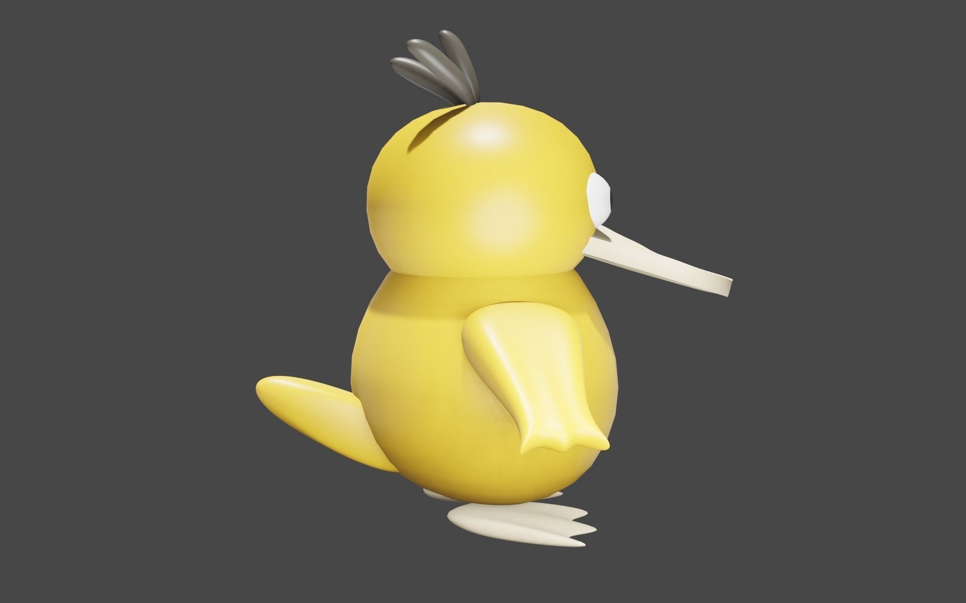 Psyduck Classic Pokemon 3D model_20