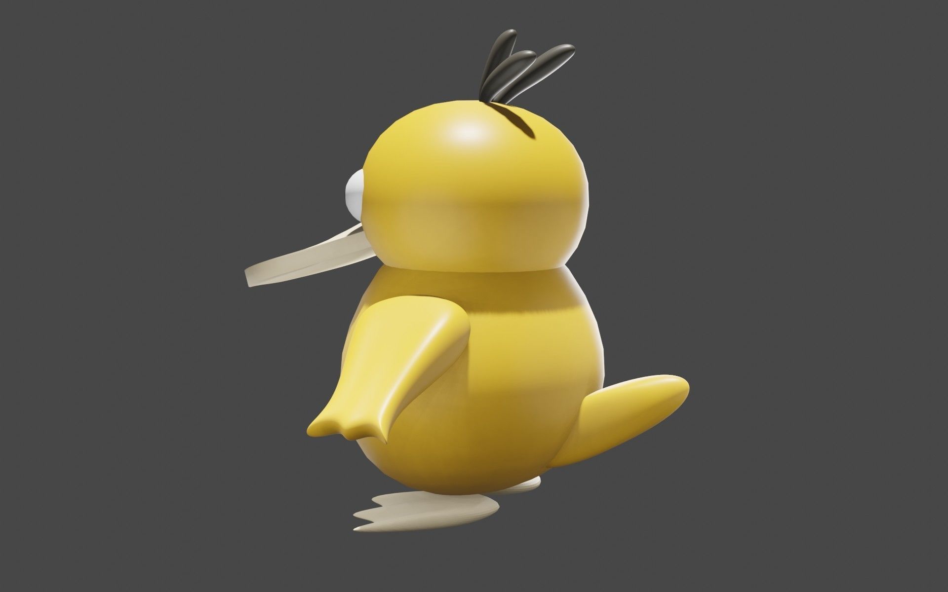 Psyduck Classic Pokemon 3D model_48