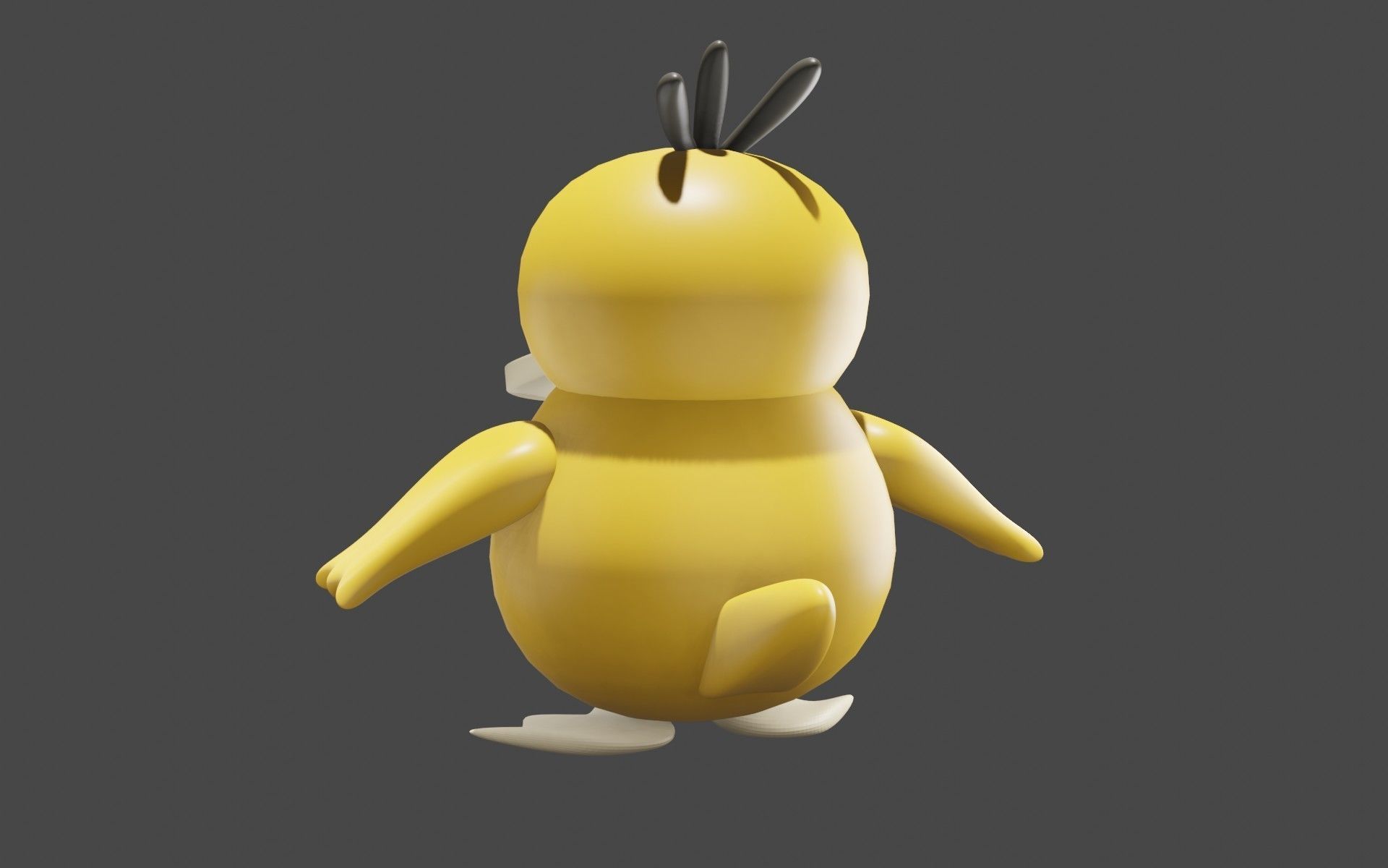 Psyduck Classic Pokemon 3D model_39