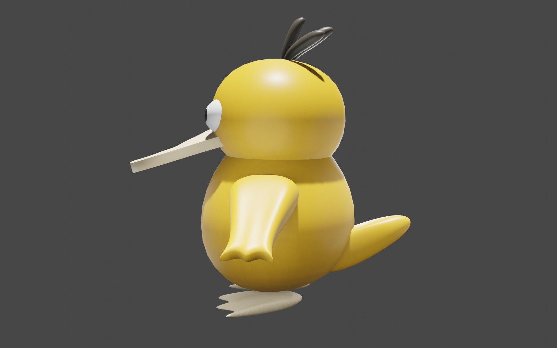 Psyduck Classic Pokemon 3D model_51