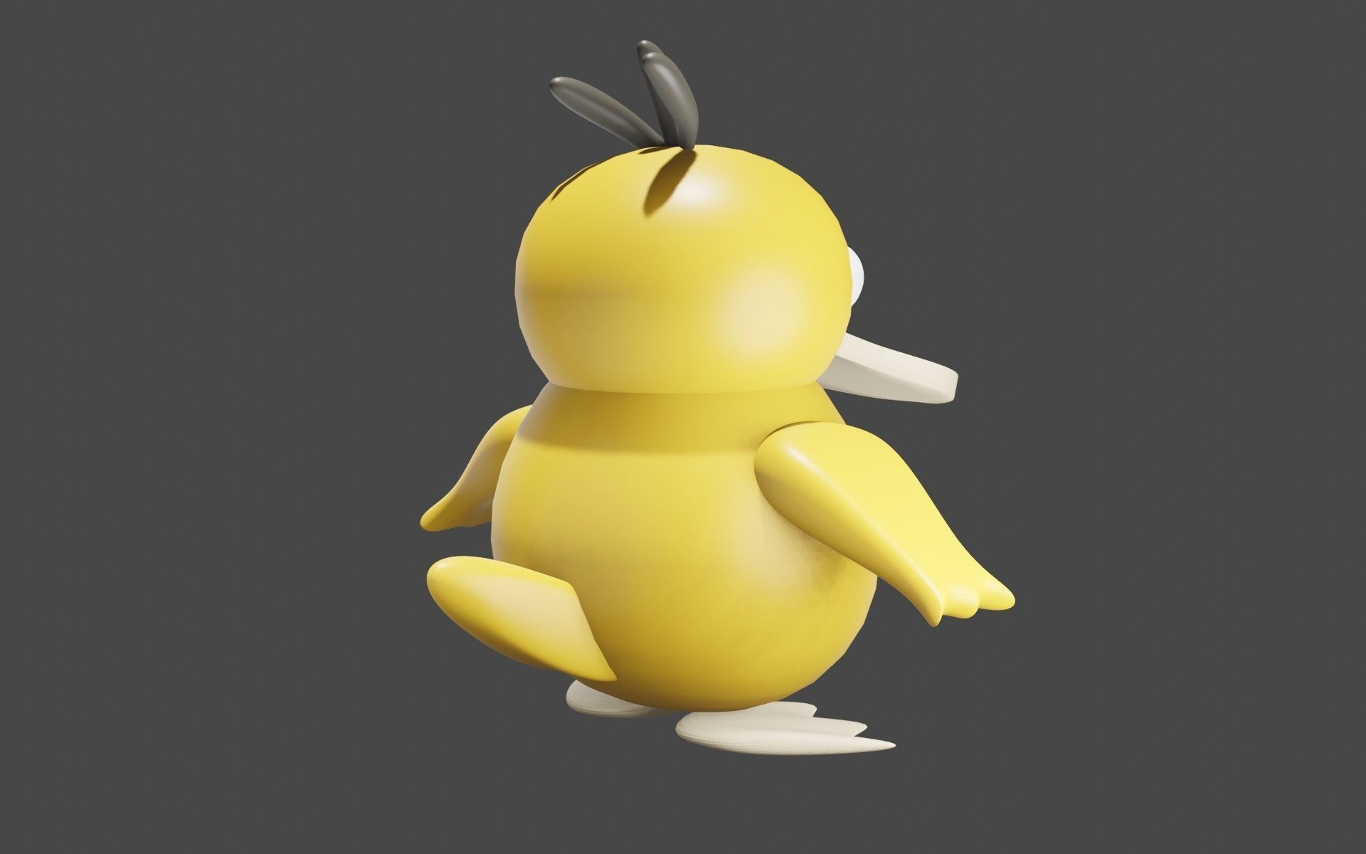 Psyduck Classic Pokemon 3D model_26