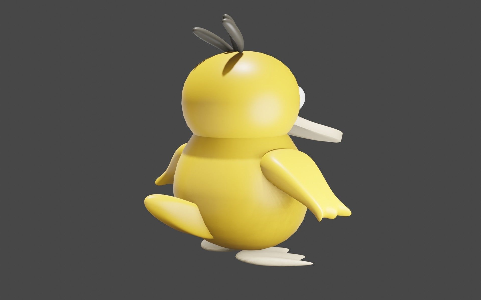 Psyduck Classic Pokemon 3D model_25