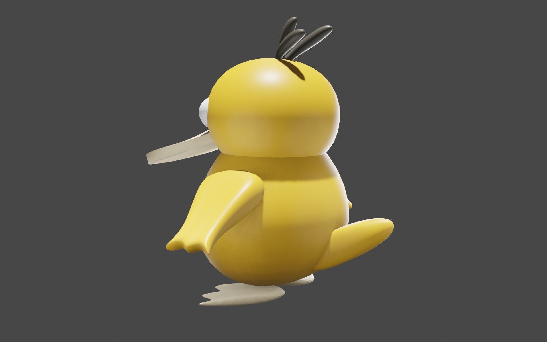 Psyduck Classic Pokemon 3D model_47