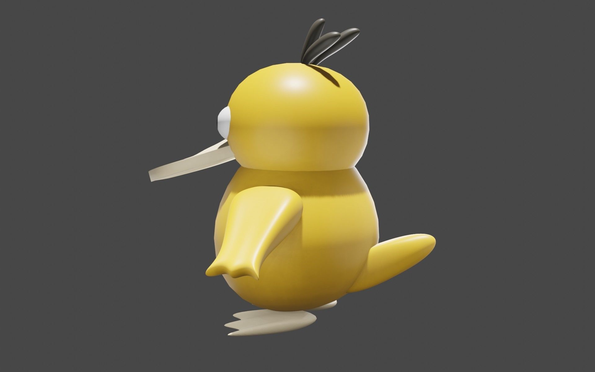Psyduck Classic Pokemon 3D model_49