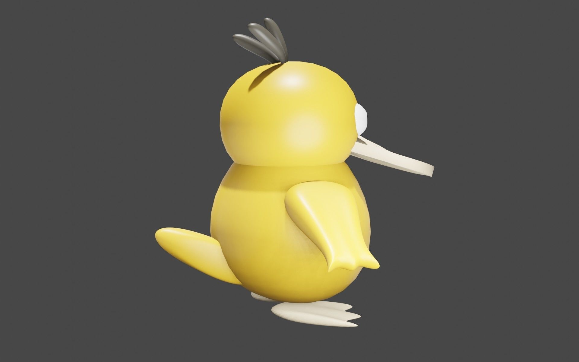Psyduck Classic Pokemon 3D model_21