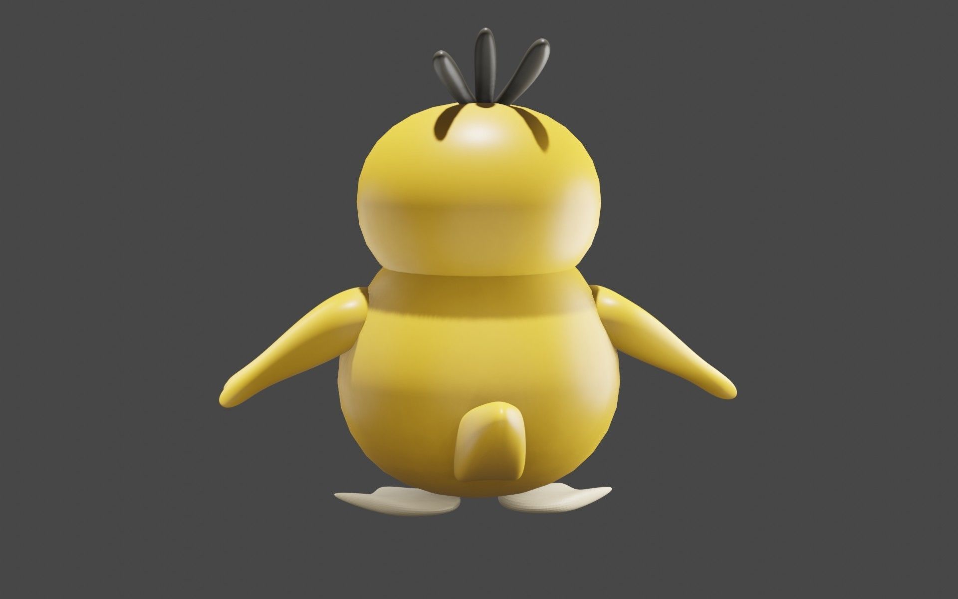 Psyduck Classic Pokemon 3D model_36