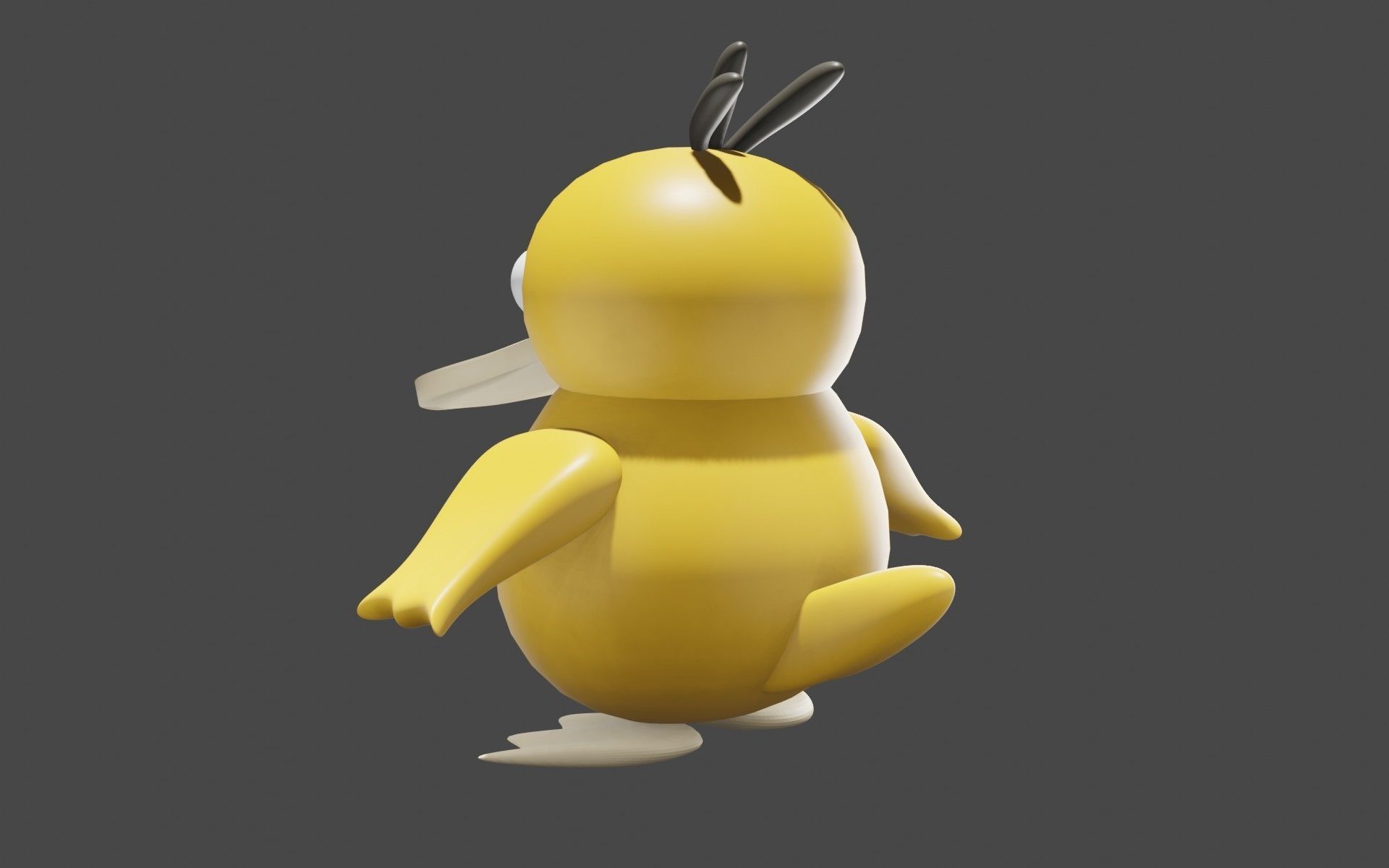 Psyduck Classic Pokemon 3D model_44