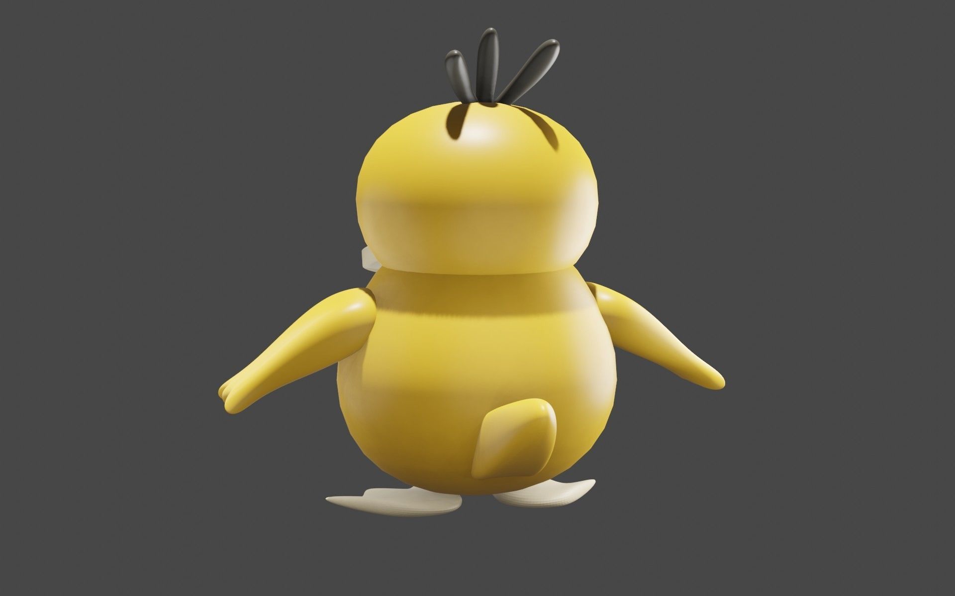 Psyduck Classic Pokemon 3D model_38