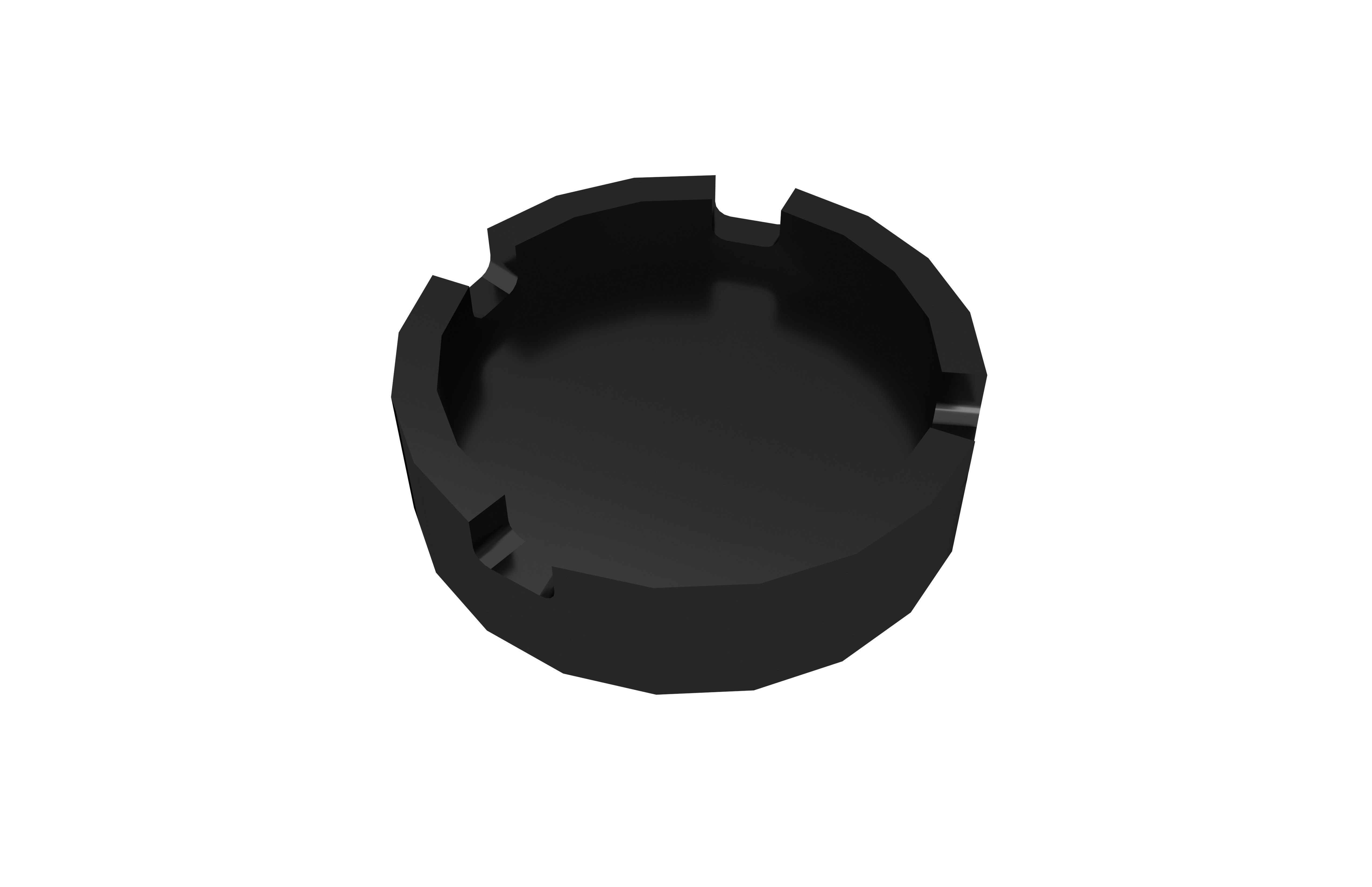 Ashtray v1 003 Low-poly 3D model_2