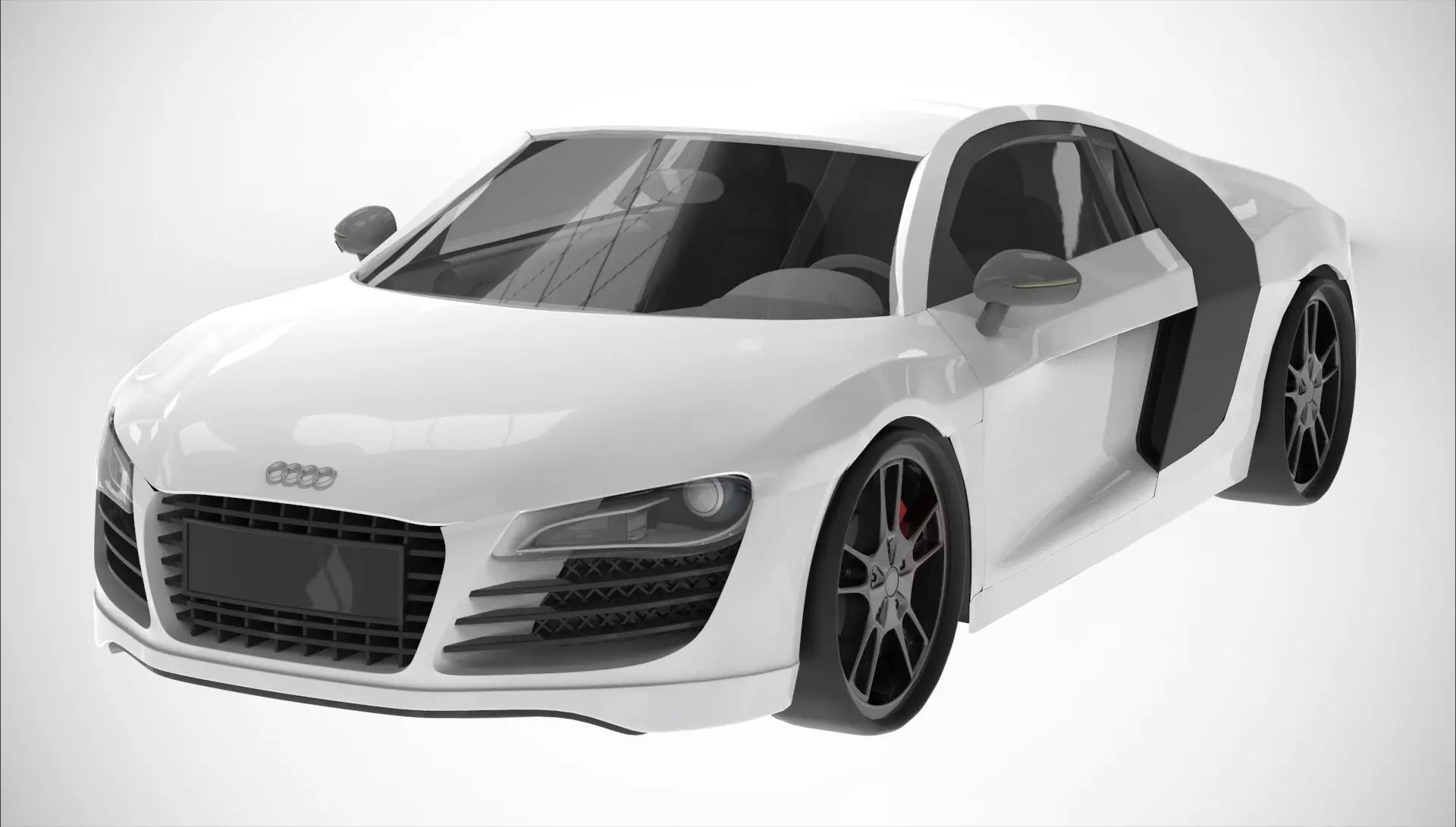Audi R8 V10 2013 3D model