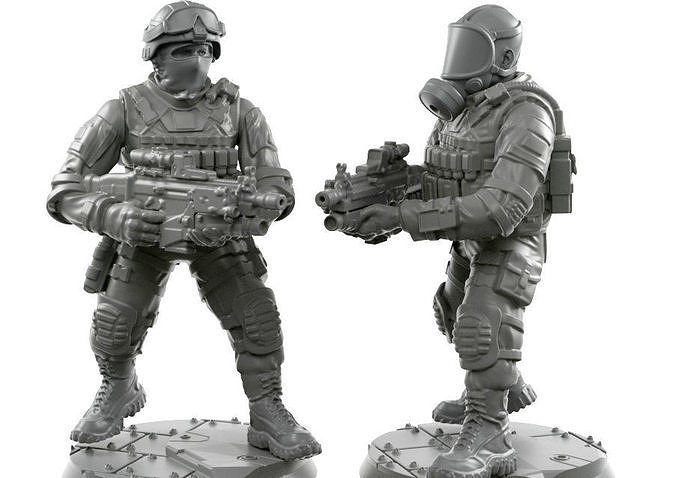 Scar 01 3D print model