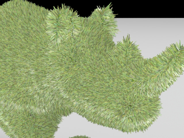 Rhinoceros Topiary Shrub Free 3D model_3