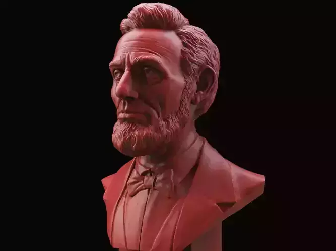 Abraham Lincoln Bust 3D print model