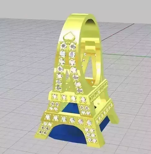 ring women Eiffel towerx