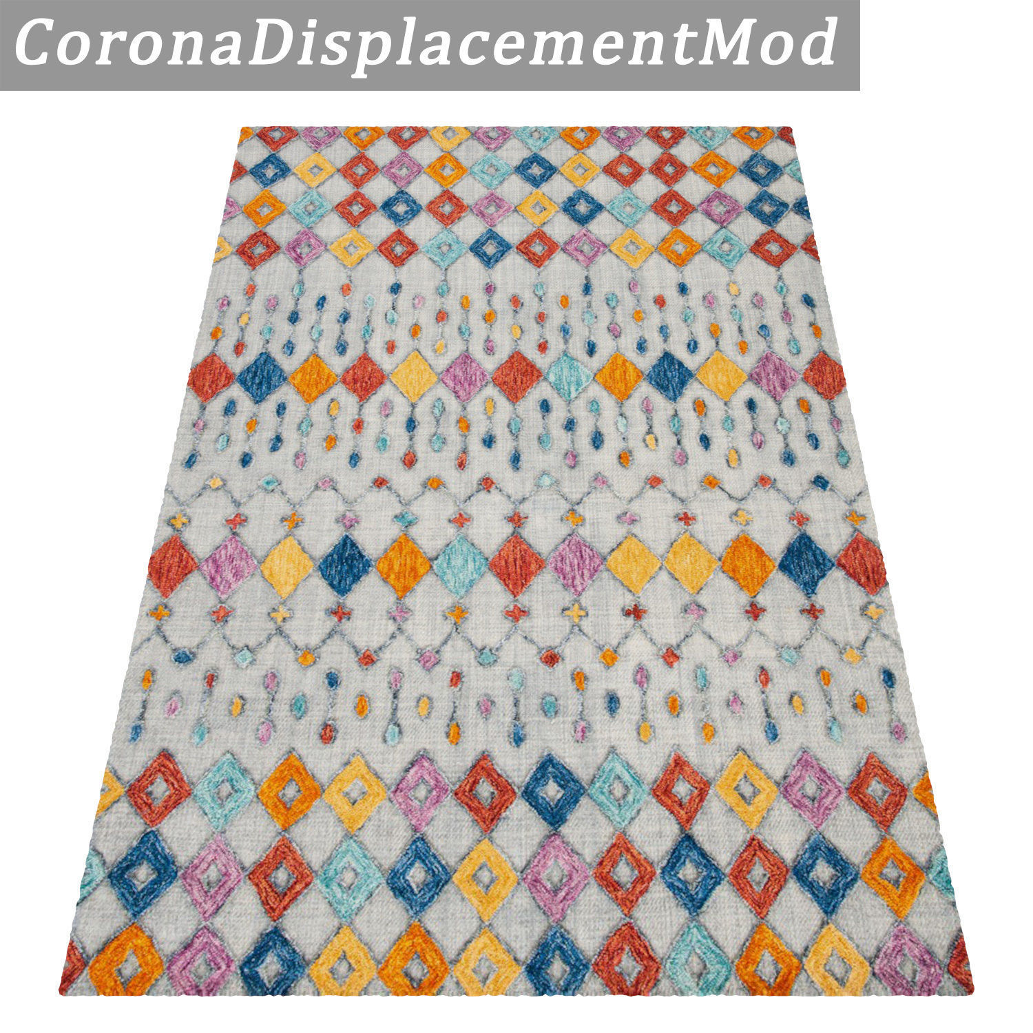 Rug Set 2041 3D model_4