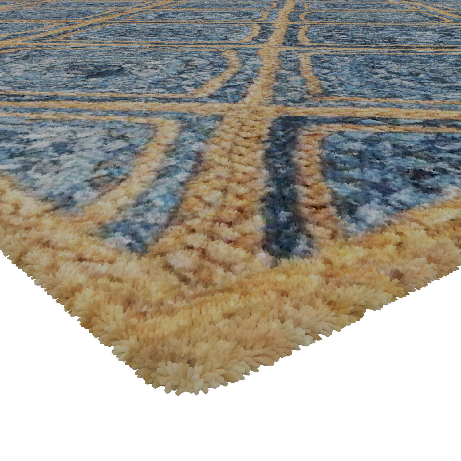Rug Set 2041 3D model_1