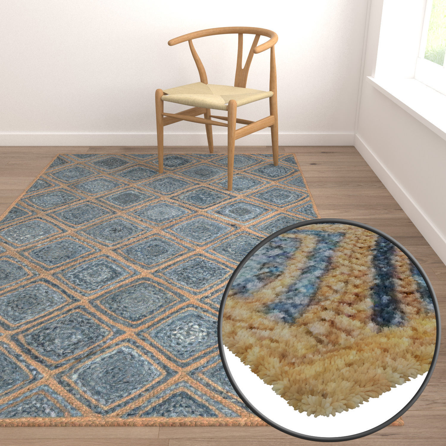 Rug Set 2041 3D model_5