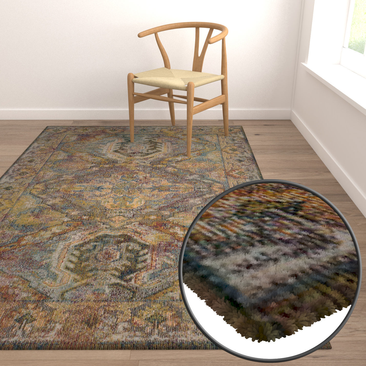 Rug Set 2044 3D model_5