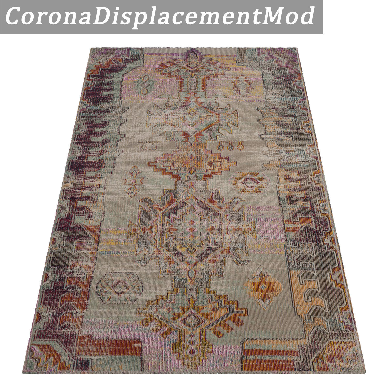 Rug Set 2044 3D model_4