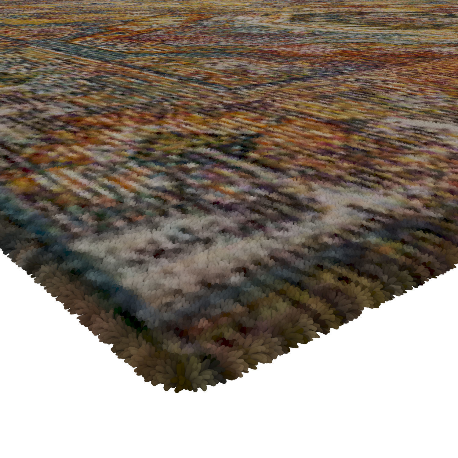 Rug Set 2044 3D model_1