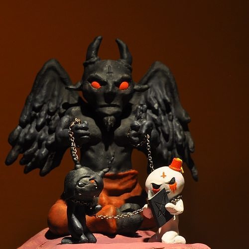 Binding of Isaac - The Devil card - Fanart model Free 3D print model