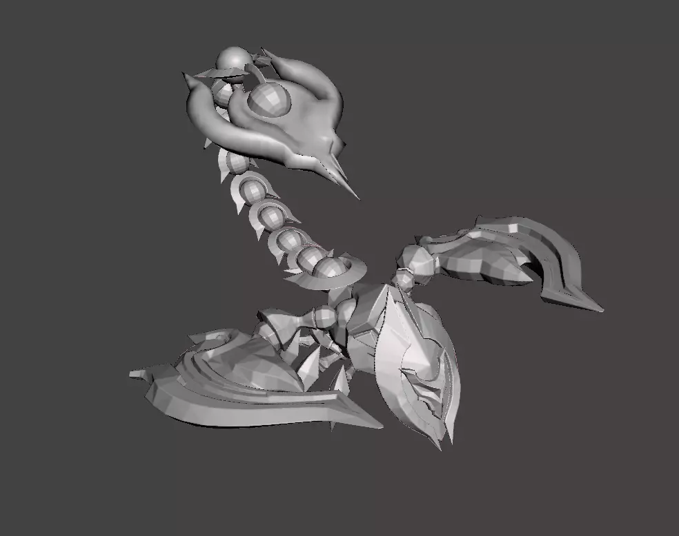 Cosmic Sting Skarner 3D Model 3D print model_0
